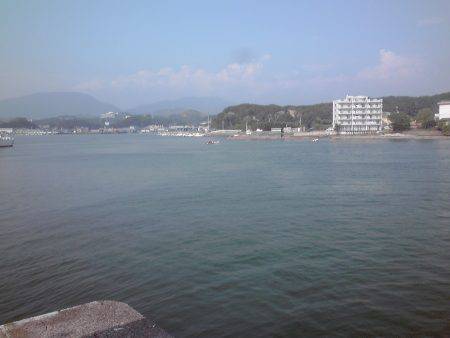 豆アジを捜しサビキ釣り